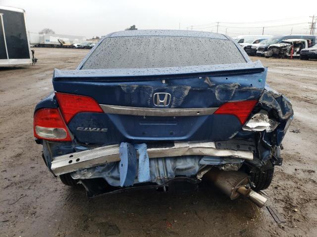 19XFA16699E046214 - 2009 HONDA CIVIC LX-S أزرق صورة 6