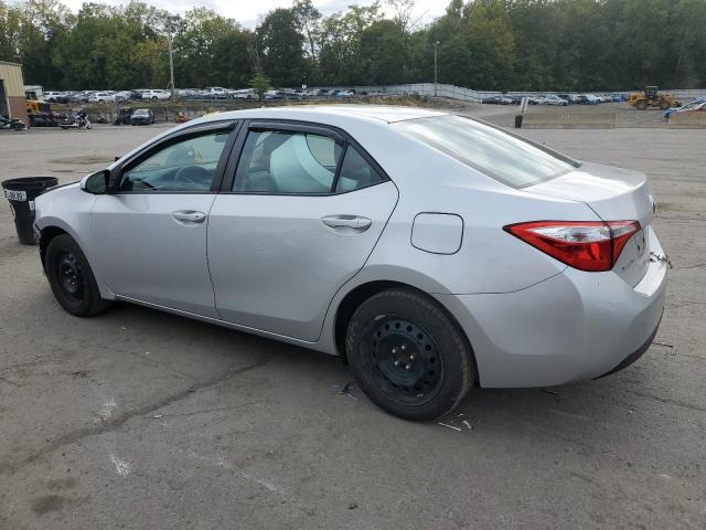 5YFBURHE9FP254113 - 2015 TOYOTA COROLLA L SILVER photo 2