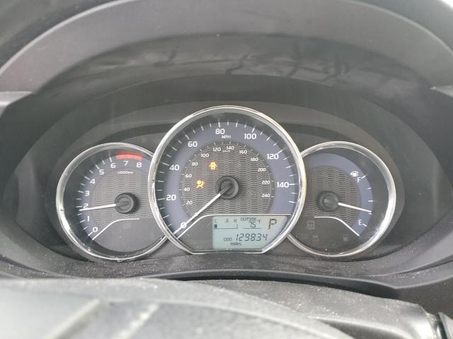 5YFBURHE9FP254113 - 2015 TOYOTA COROLLA L SILVER photo 9