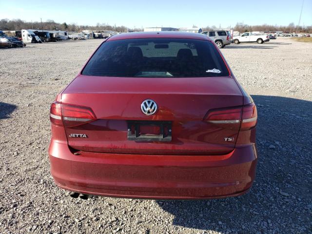 3VW267AJ8GM265003 - 2016 VOLKSWAGEN JETTA S RED photo 6