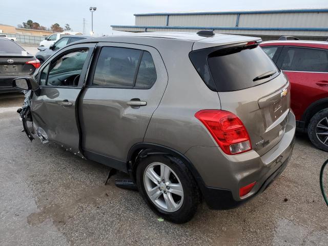 KL7CJKSB2LB351860 - 2020 CHEVROLET TRAX LS GRAY photo 2