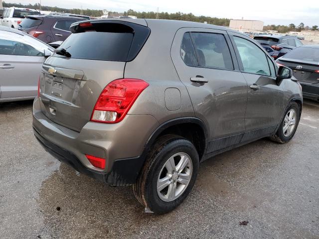 KL7CJKSB2LB351860 - 2020 CHEVROLET TRAX LS GRAY photo 3