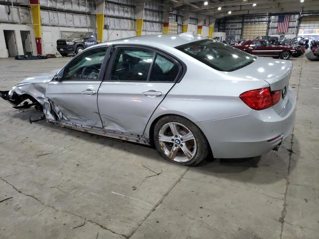 WBA3D3C59FK158406 - 2015 BMW 328 D SILVER photo 2