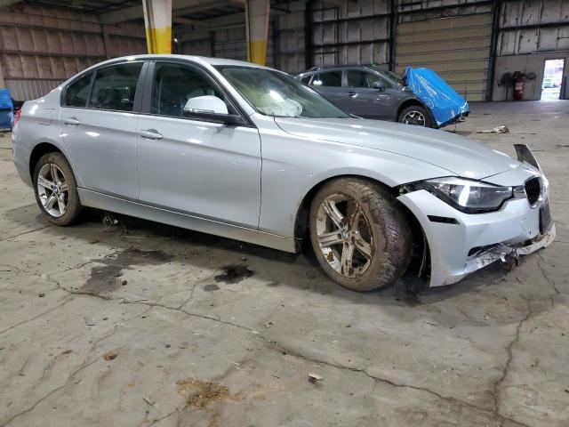 WBA3D3C59FK158406 - 2015 BMW 328 D SILVER photo 4