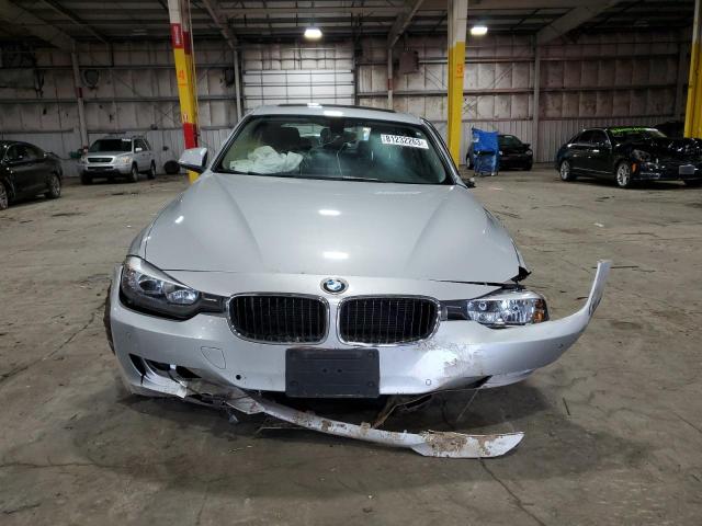 WBA3D3C59FK158406 - 2015 BMW 328 D SILVER photo 5