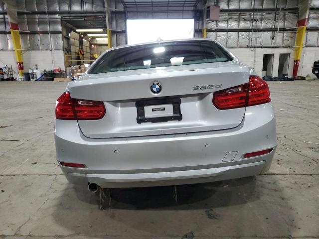 WBA3D3C59FK158406 - 2015 BMW 328 D SILVER photo 6