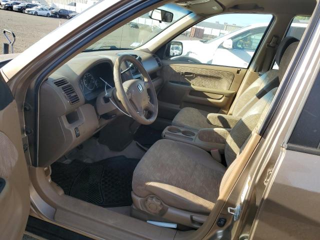 SHSRD78474U230923 - 2004 HONDA CR-V LX BROWN photo 7