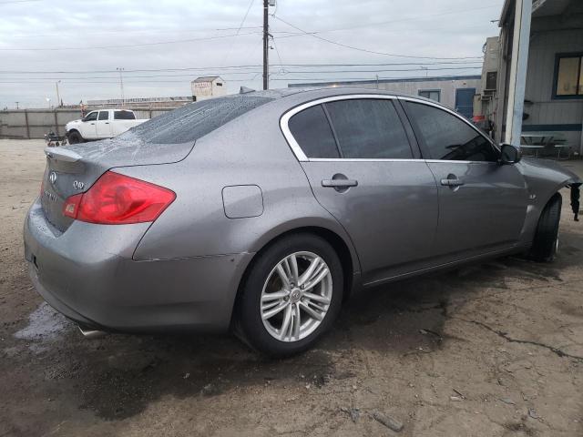 JN1CV6AP5FM501774 - 2015 INFINITI Q40 GRAY photo 3