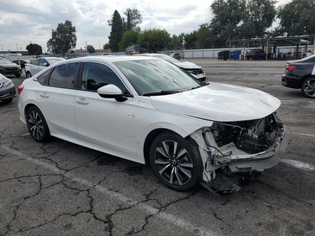 JHMFE1F79NX010285 - 2022 HONDA CIVIC EX Weiß Foto 4