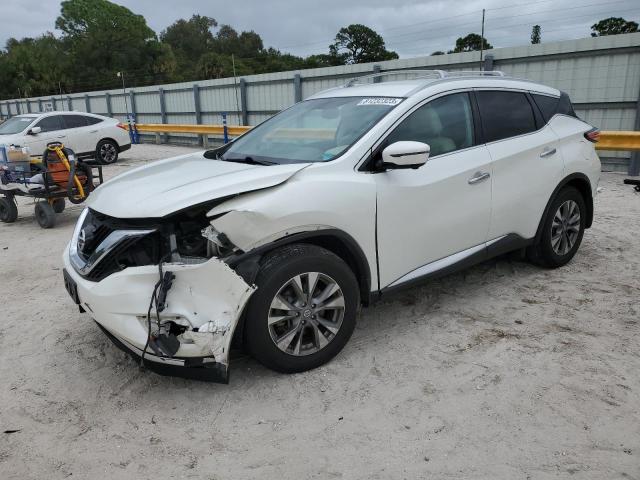 5N1AZ2MH2JN171998 - 2018 NISSAN MURANO S WHITE photo 1