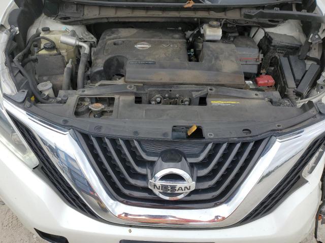 5N1AZ2MH2JN171998 - 2018 NISSAN MURANO S WHITE photo 10