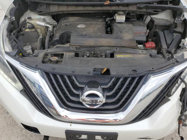 5N1AZ2MH2JN171998 - 2018 NISSAN MURANO S WHITE photo 12