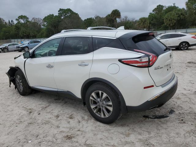 5N1AZ2MH2JN171998 - 2018 NISSAN MURANO S WHITE photo 2