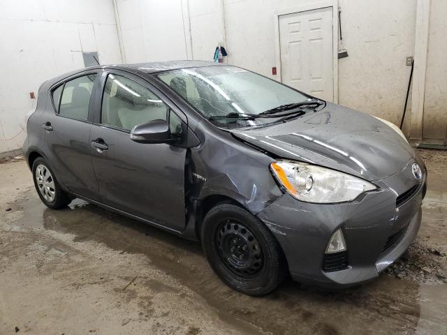 JTDKDTB33E1573790 - 2014 TOYOTA PRIUS C ნაცრისფერი ფოტო 4