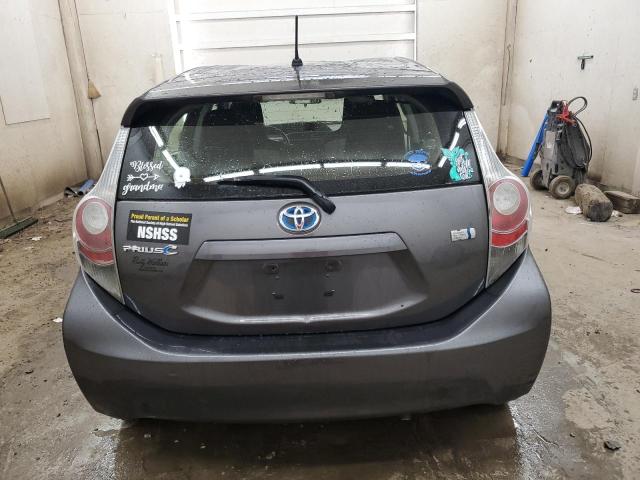 JTDKDTB33E1573790 - 2014 TOYOTA PRIUS C ნაცრისფერი ფოტო 6