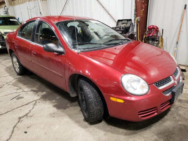 1B3ES56C45D152010 - 2005 DODGE NEON SXT RED photo 4