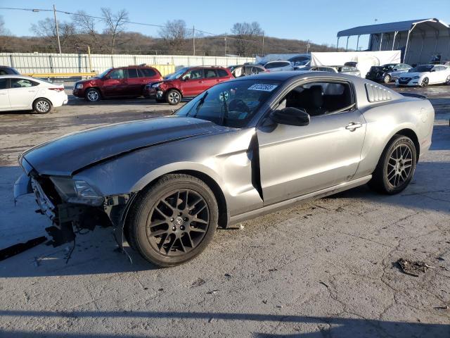 1ZVBP8AM1E5225846 - 2014 FORD MUSTANG GRAY photo 1