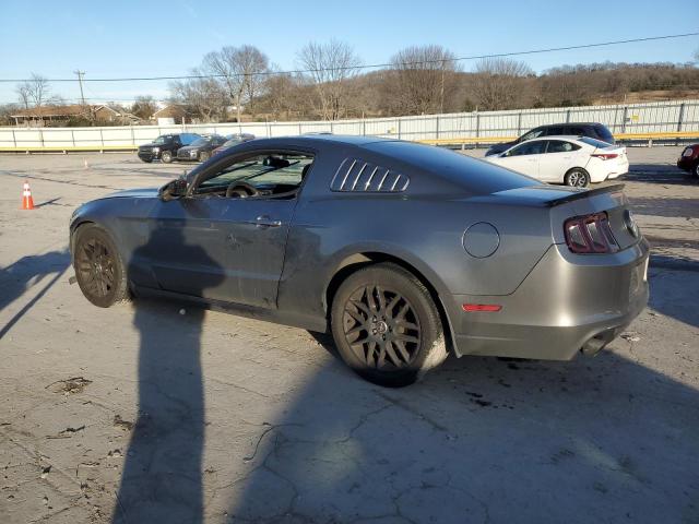 1ZVBP8AM1E5225846 - 2014 FORD MUSTANG GRAY photo 2