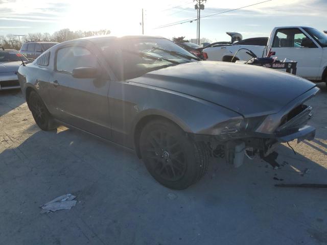 1ZVBP8AM1E5225846 - 2014 FORD MUSTANG GRAY photo 4