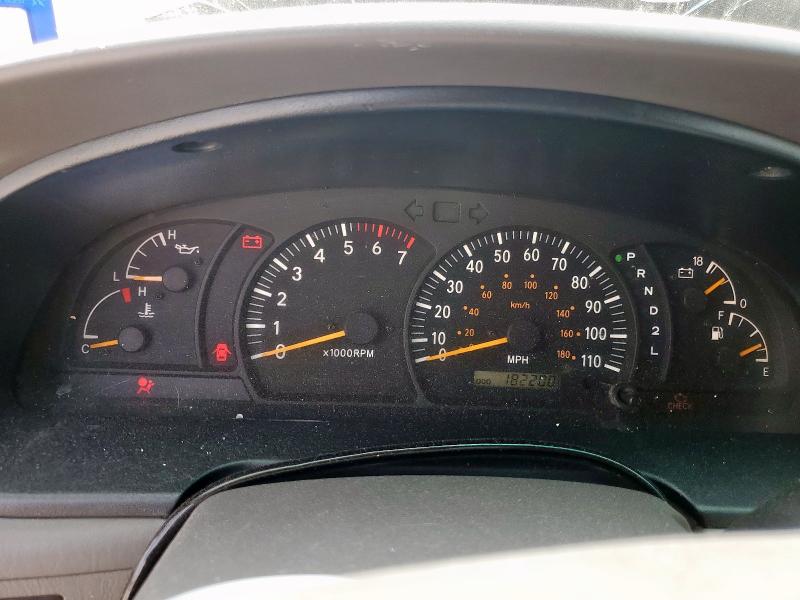 5TBRT34151S212791 - 2001 TOYOTA TUNDRA ACCESS CAB GRAY photo 9