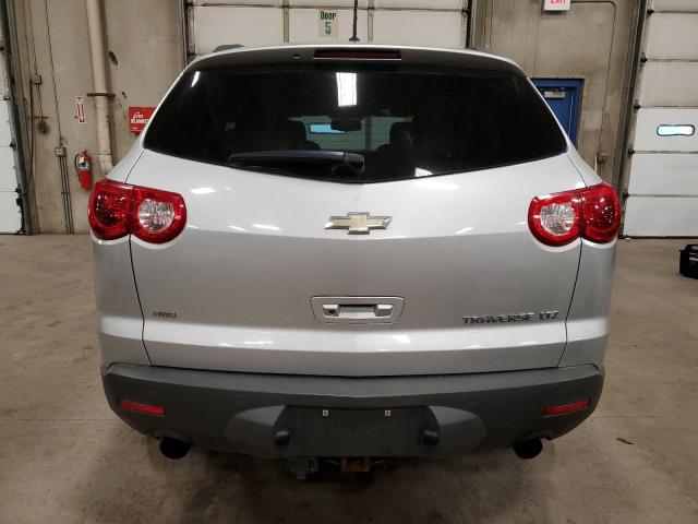 1GNKVLEDXCJ122250 - 2012 CHEVROLET TRAVERSE LTZ SILVER photo 6