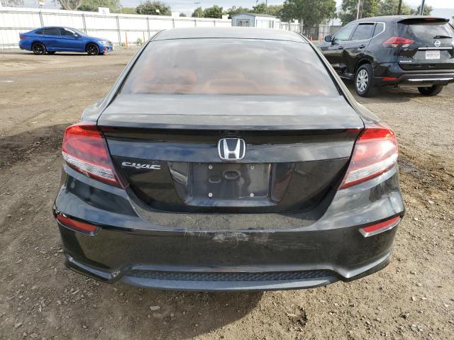 2HGFG3B50EH506898 - 2014 HONDA CIVIC LX BLACK photo 6