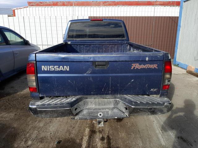 1N6DD21S1YC384721 - 2000 NISSAN FRONTIER XE BLUE photo 6