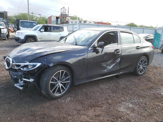 3MW5R1J02M8B53536 - 2021 BMW 330I BLACK photo 1