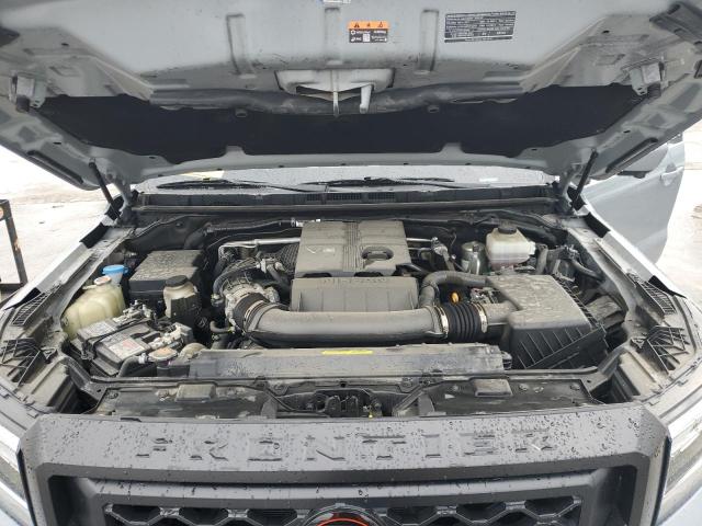 1N6ED1EK7NN673126 - 2022 NISSAN FRONTIER S GRAY photo 11