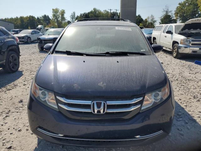 5FNRL5H66FB029257 - 2015 HONDA ODYSSEY EXL BLUE photo 5