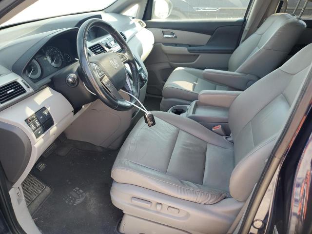 5FNRL5H66FB029257 - 2015 HONDA ODYSSEY EXL BLUE photo 7