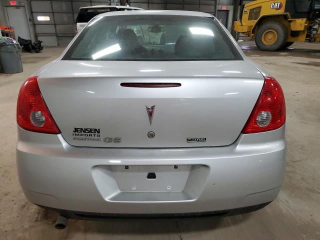 1G2ZA5E00A4117103 - 2010 PONTIAC G6 SILVER photo 6