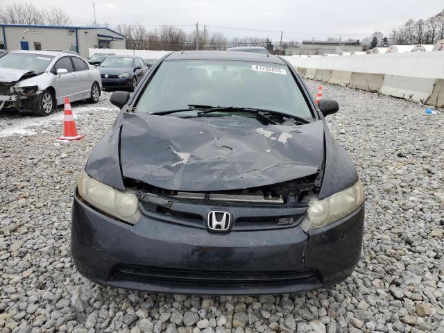 2HGFA55568H704236 - 2008 HONDA CIVIC SI BLACK photo 5