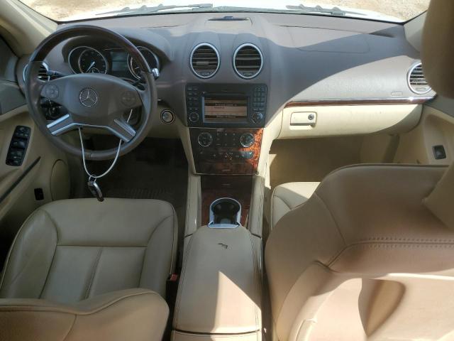 4JGBF7BE7CA775205 - 2012 MERCEDES-BENZ GL 450 4MATIC CREAM photo 8