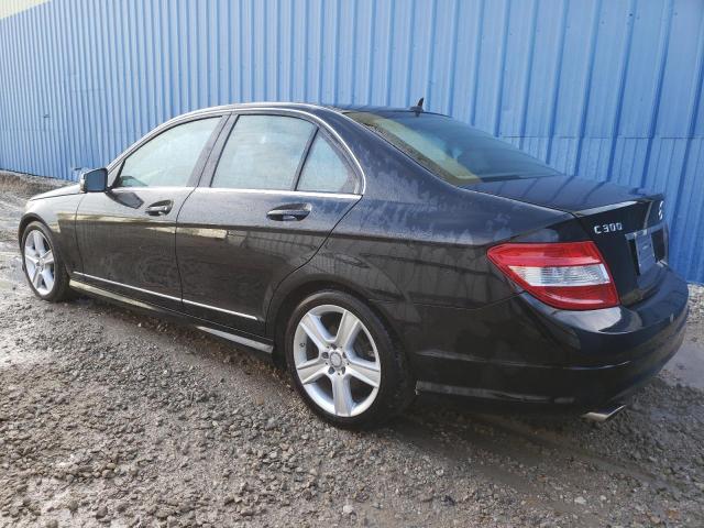 WDDGF5EB3BA507451 - 2011 MERCEDES-BENZ C300 300 BLACK photo 2