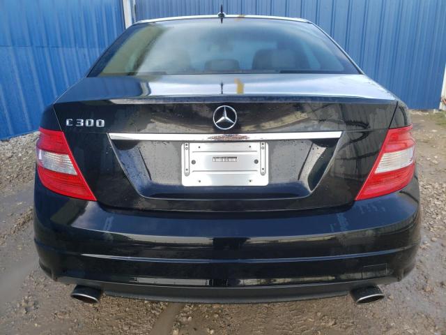 WDDGF5EB3BA507451 - 2011 MERCEDES-BENZ C300 300 BLACK photo 6