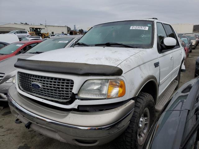 1FMFU18L32LA05354 - 2002 FORD EXPEDITION EDDIE BAUER WHITE photo 1