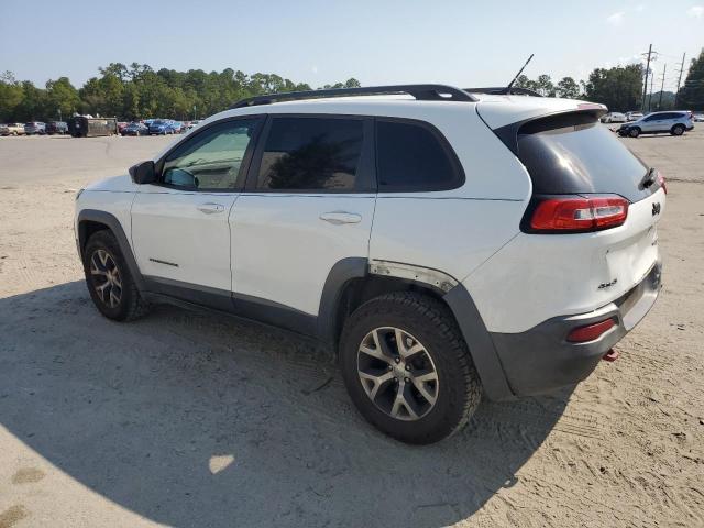 1C4PJMBBXFW501274 - 2015 JEEP CHEROKEE TRAILHAWK WHITE photo 2