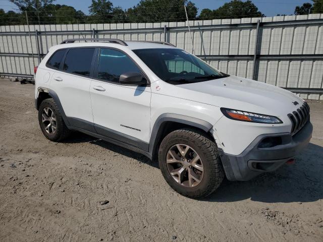 1C4PJMBBXFW501274 - 2015 JEEP CHEROKEE TRAILHAWK WHITE photo 4