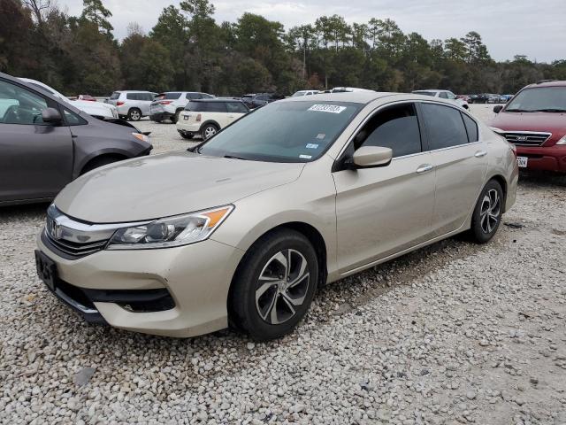 1HGCR2F33HA305886 - 2017 HONDA ACCORD LX BEIGE photo 1