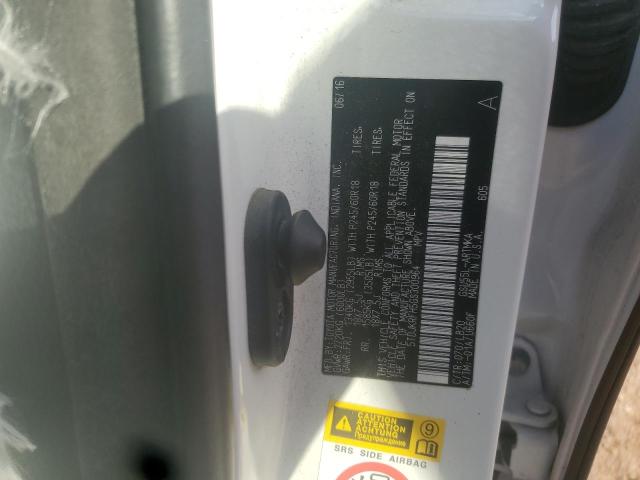 5TDJKRFH5GS300964 - 2016 TOYOTA HIGHLANDER XLE თეთრი ფოტო 13