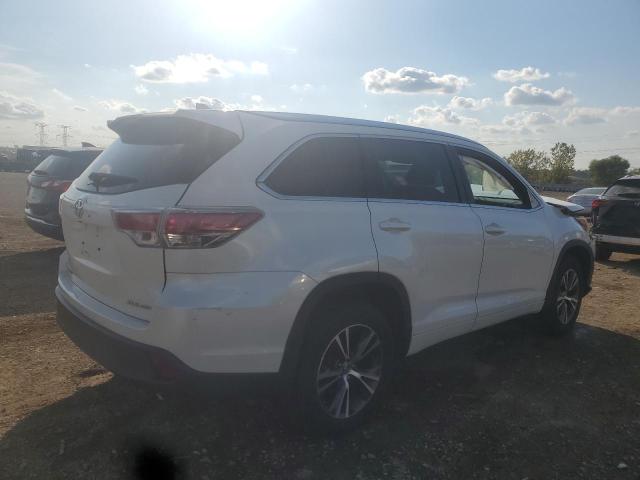 5TDJKRFH5GS300964 - 2016 TOYOTA HIGHLANDER XLE თეთრი ფოტო 3