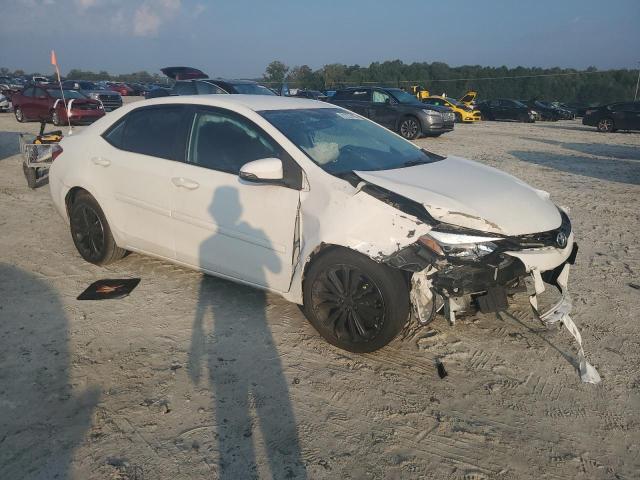 2T1BURHE2FC311204 - 2015 TOYOTA COROLLA L WHITE photo 4