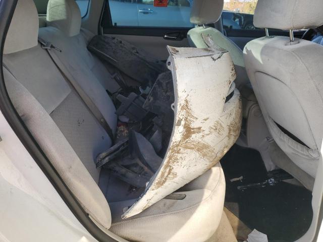 2G1WF5E35C1283585 - 2012 CHEVROLET IMPALA LS WHITE photo 10