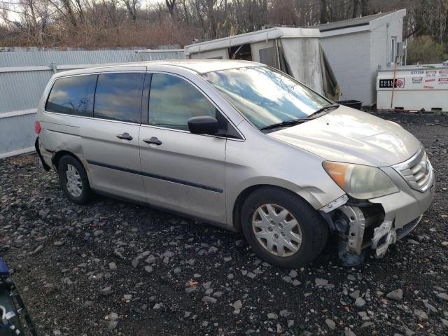 5FNRL382X8B060807 - 2008 HONDA ODYSSEY LX GRAY photo 4