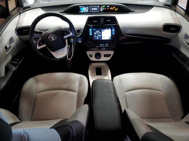 JTDKARFU8G3021854 - 2016 TOYOTA PRIUS WHITE photo 8