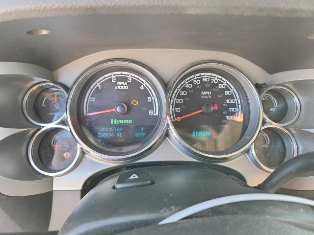 3GCUCUEJ1BG145757 - 2011 CHEVROLET SILVERADO C1500 HYBRID SILVER photo 9