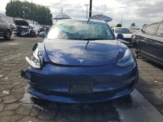5YJ3E1EA0NF372646 - 2022 TESLA MODEL 3 BLUE photo 5