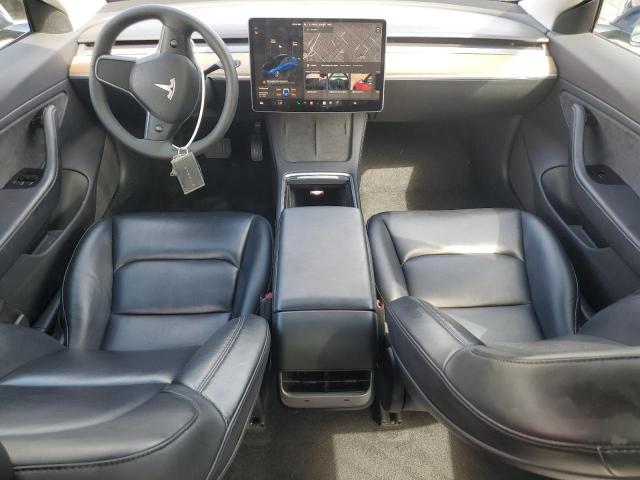 5YJ3E1EA0NF372646 - 2022 TESLA MODEL 3 BLUE photo 8