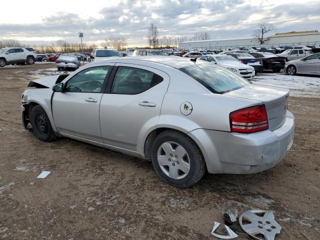 1B3LC46K18N180934 - 2008 DODGE AVENGER SE SILVER photo 2